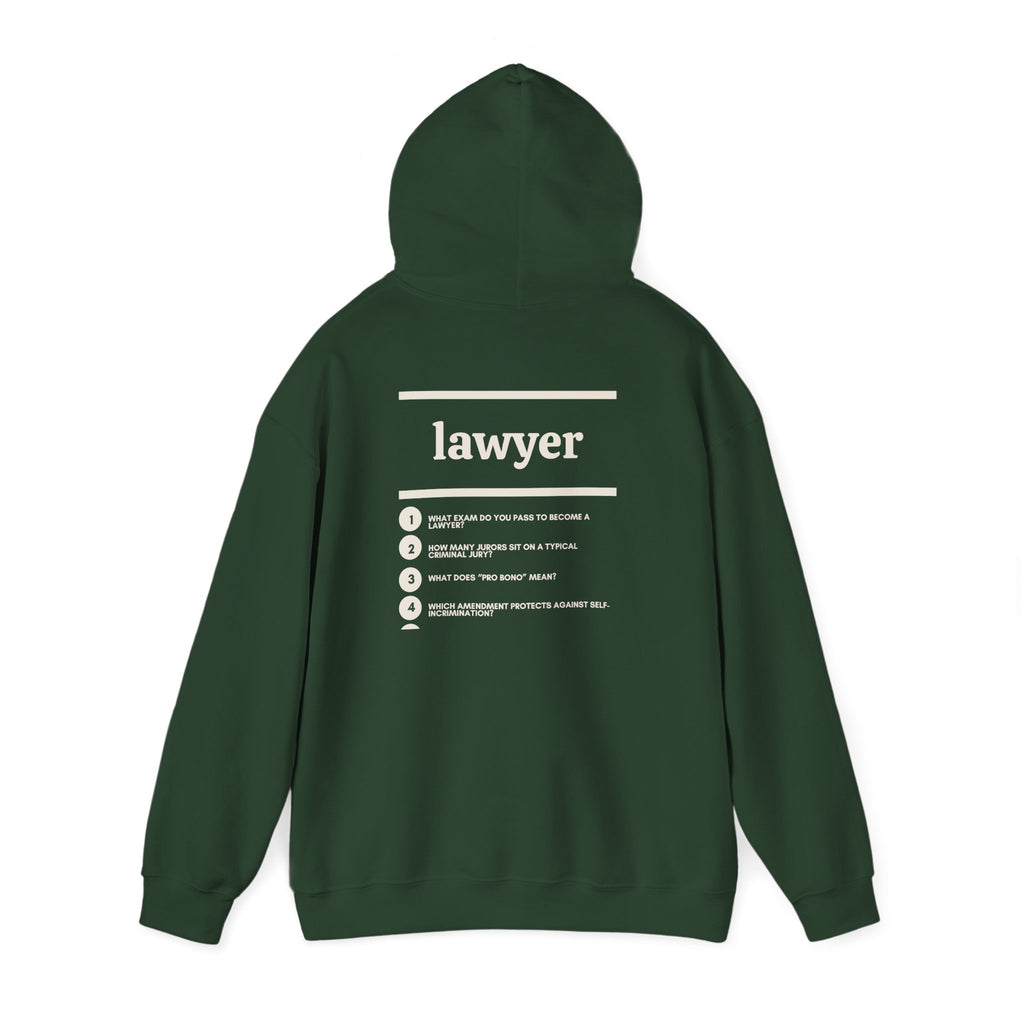 Lawyer Work Hoodie