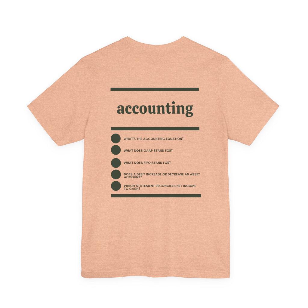 Accounting Major T‑Shirt