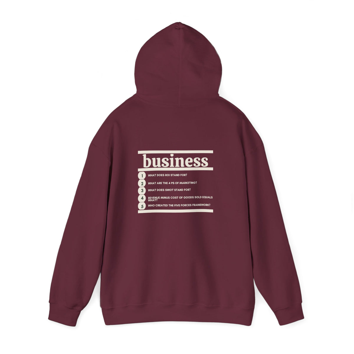 Business Major Hoodie