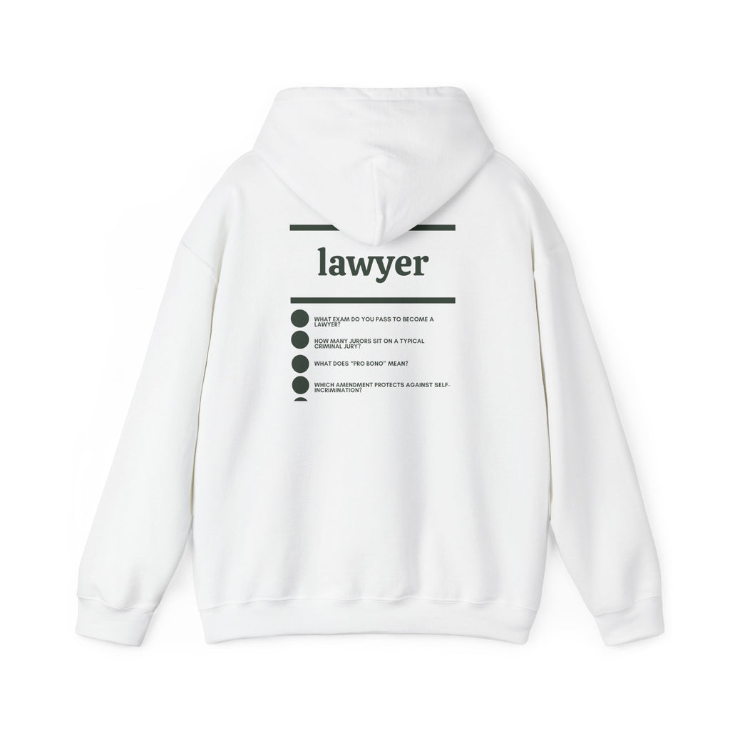 Lawyer Work Hoodie