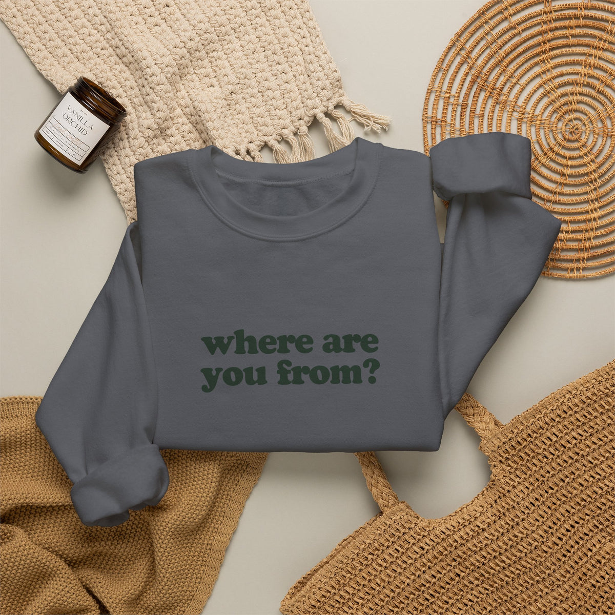 New York Crewneck – Where Are You From?