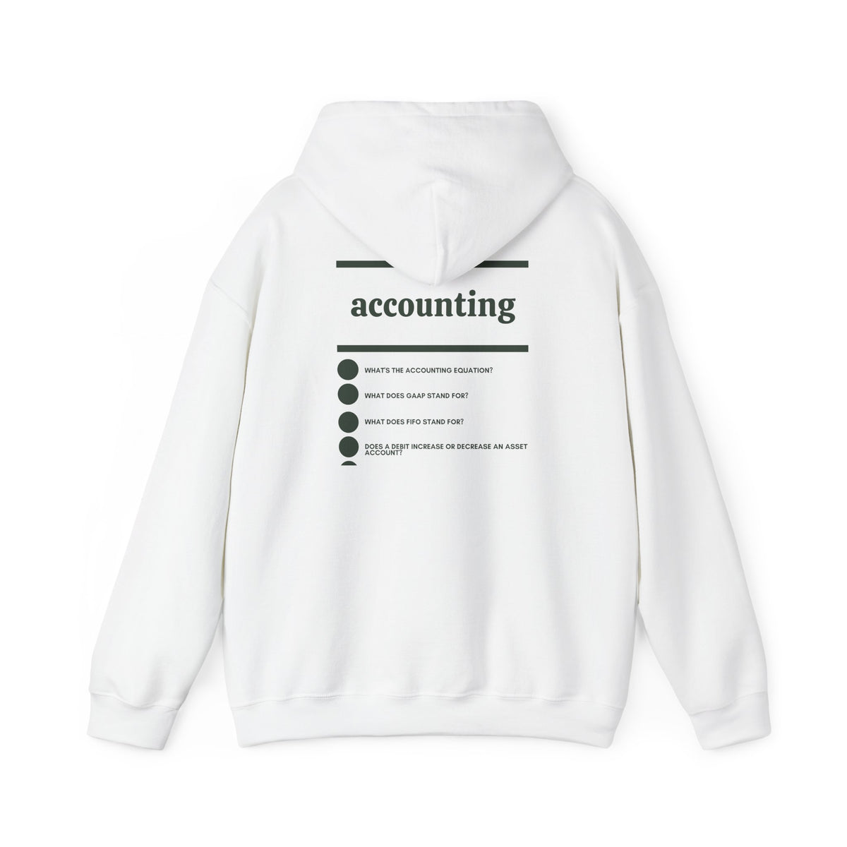 Accounting Major Hoodie