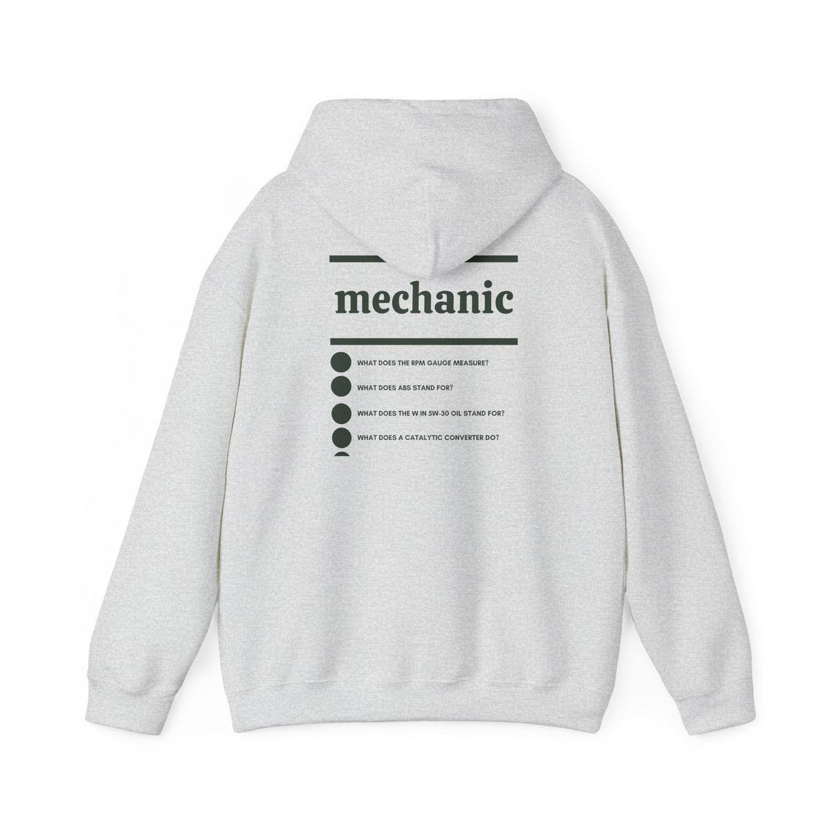 Mechanic Work Hoodie