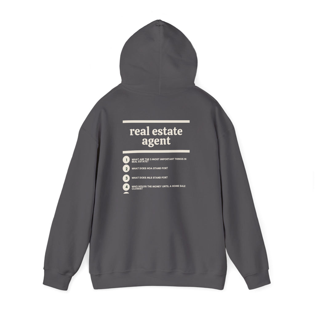 Real Estate Agent Work Hoodie