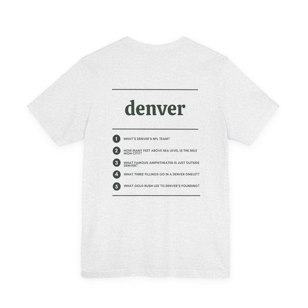 Denver Tee – Where Are You From?