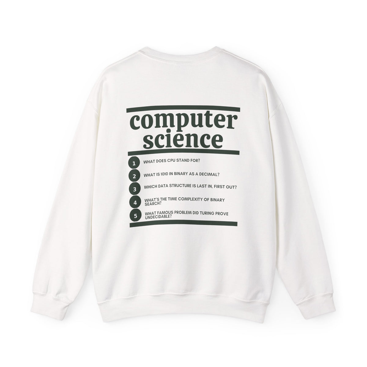 Computer Science Major Crewneck
