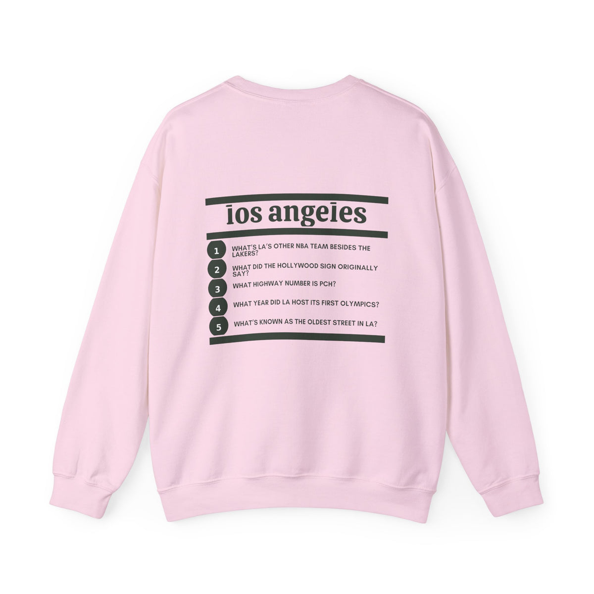 Los Angeles Crewneck – Where Are You From?