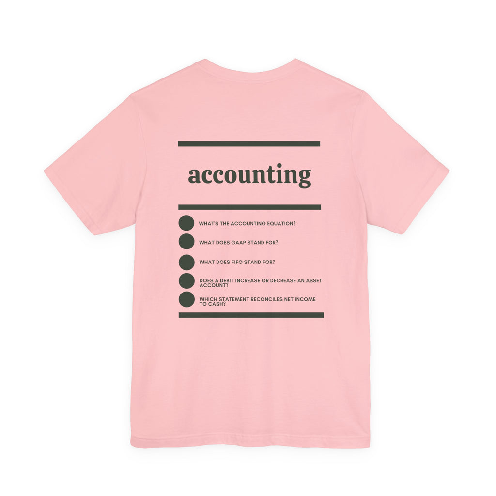 Accounting Major T‑Shirt