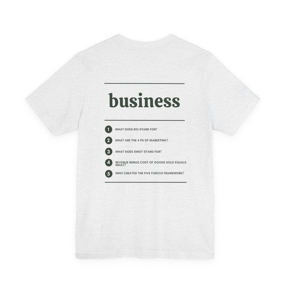 Business Major T‑Shirt