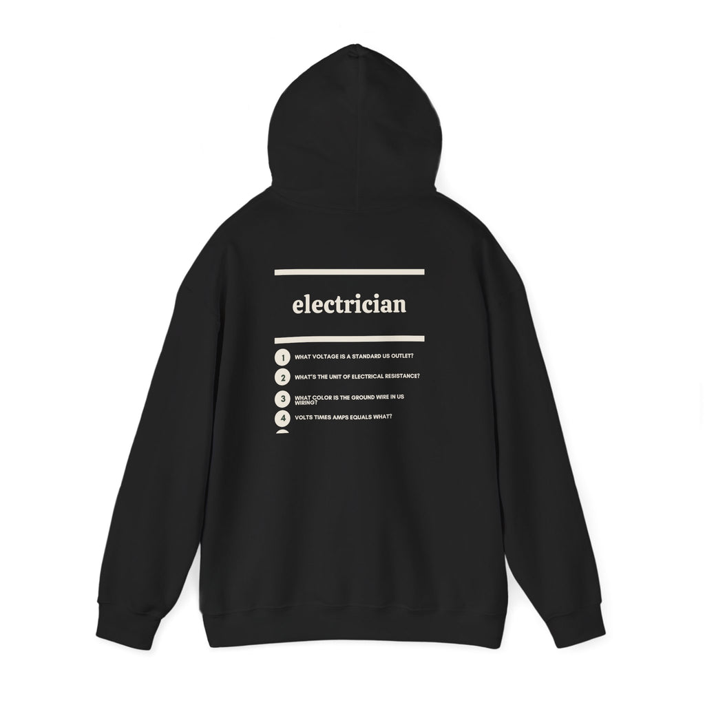 Electrician Work Hoodie