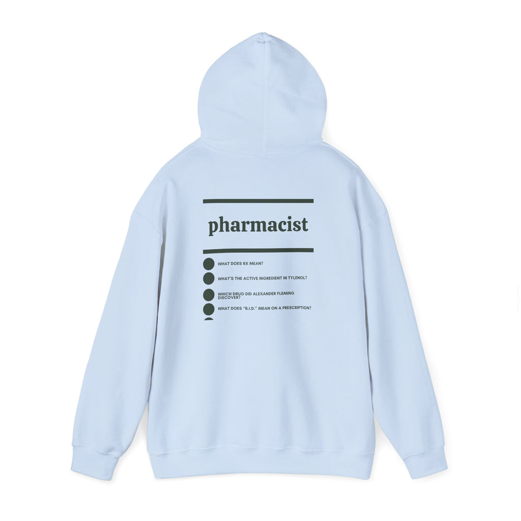 Pharmacist Work Hoodie