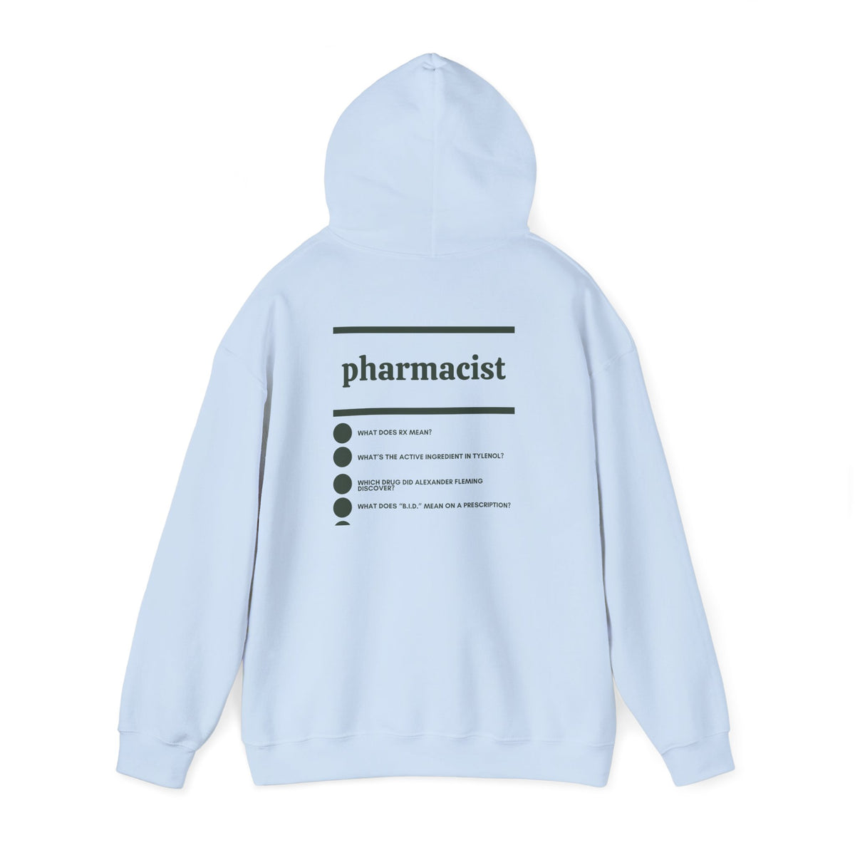 Pharmacist Work Hoodie