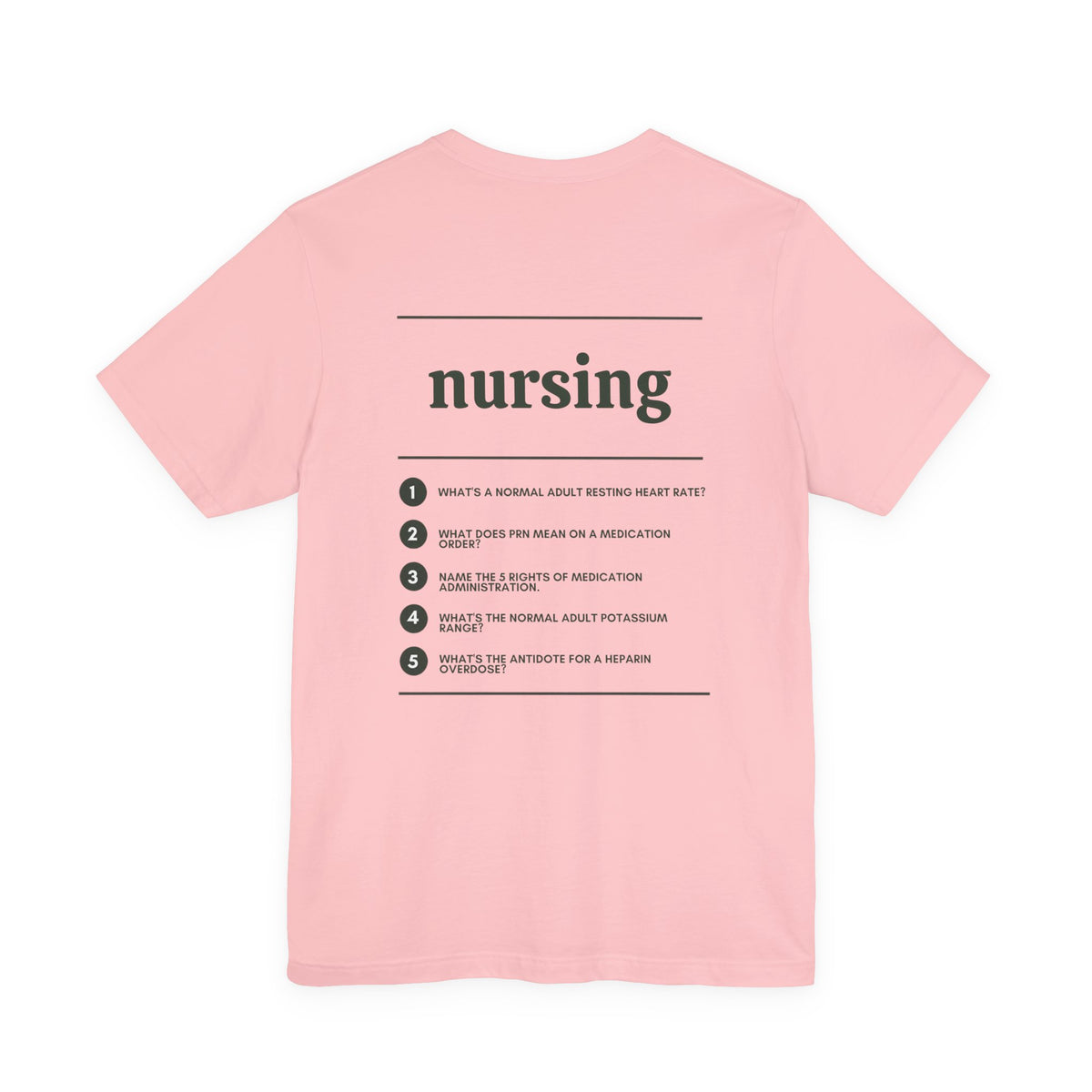 Nursing Major T‑Shirt