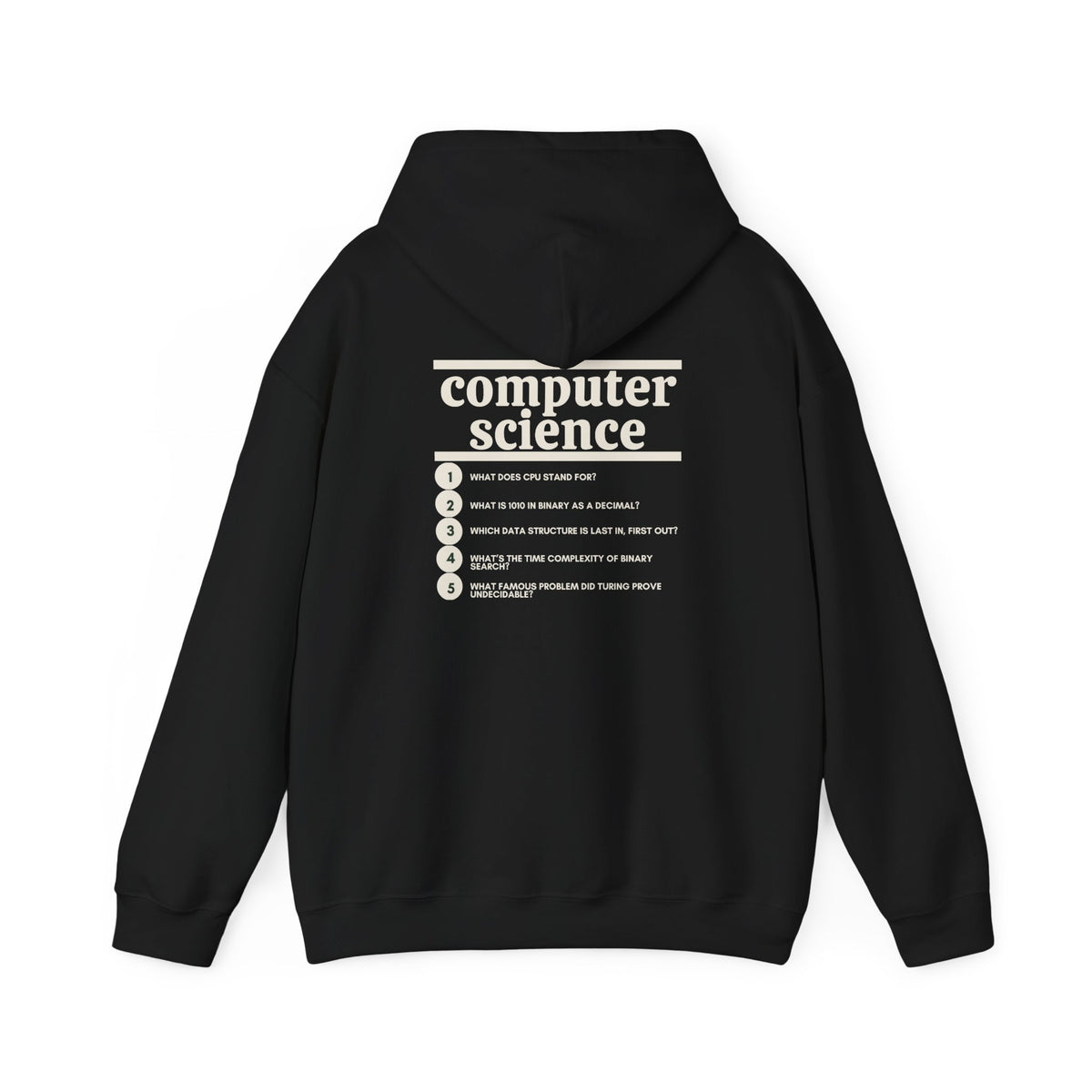 Computer Science Major Hoodie
