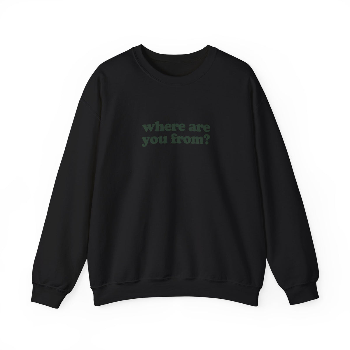 New York Crewneck – Where Are You From?