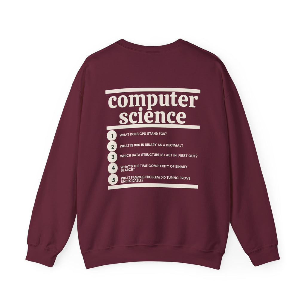 Computer Science Major Crewneck