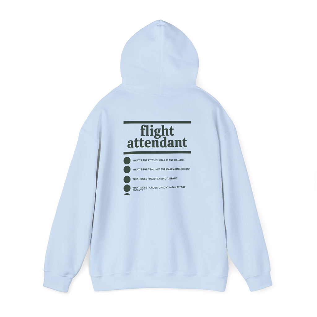 Flight Attendant Work Hoodie