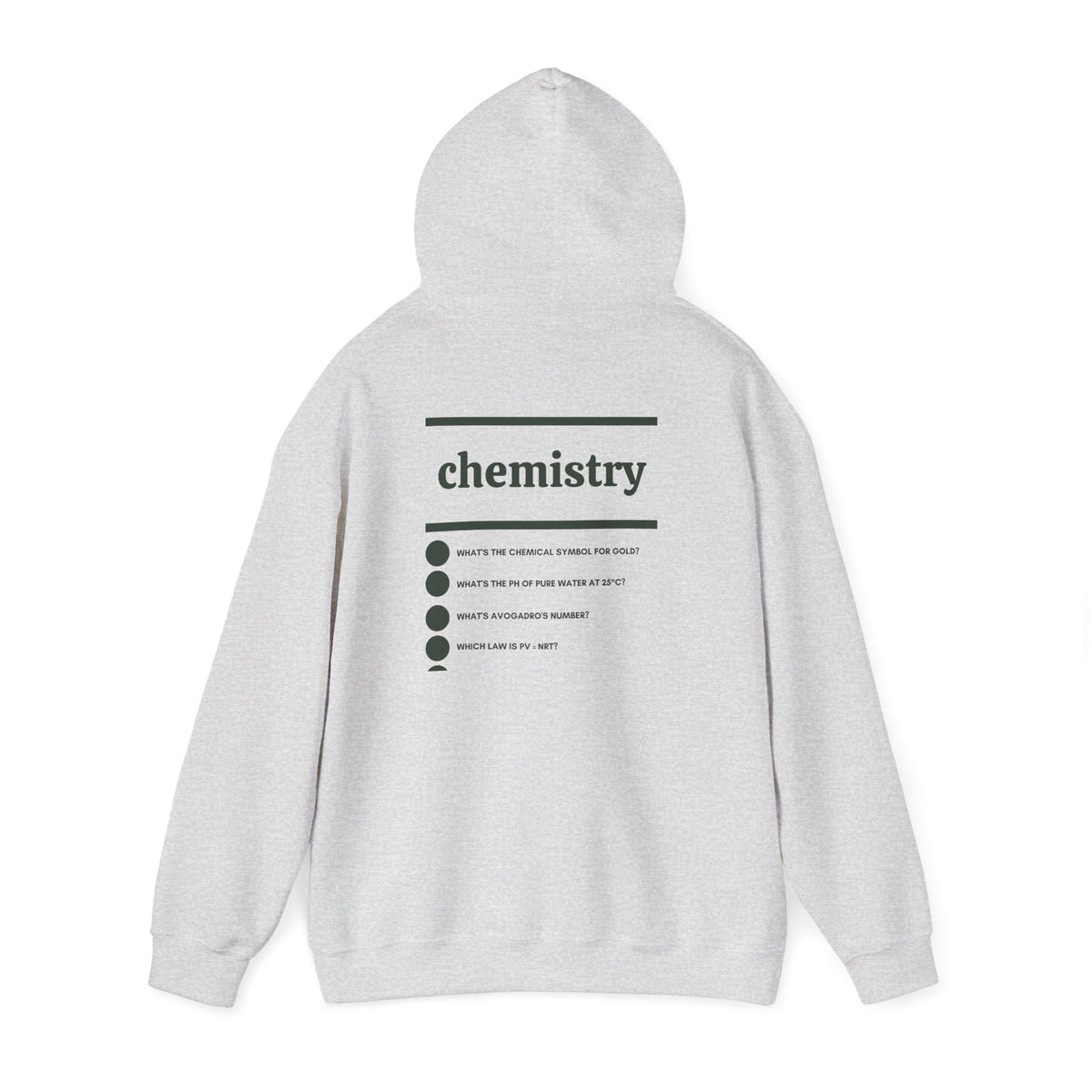 Chemistry Major Hoodie