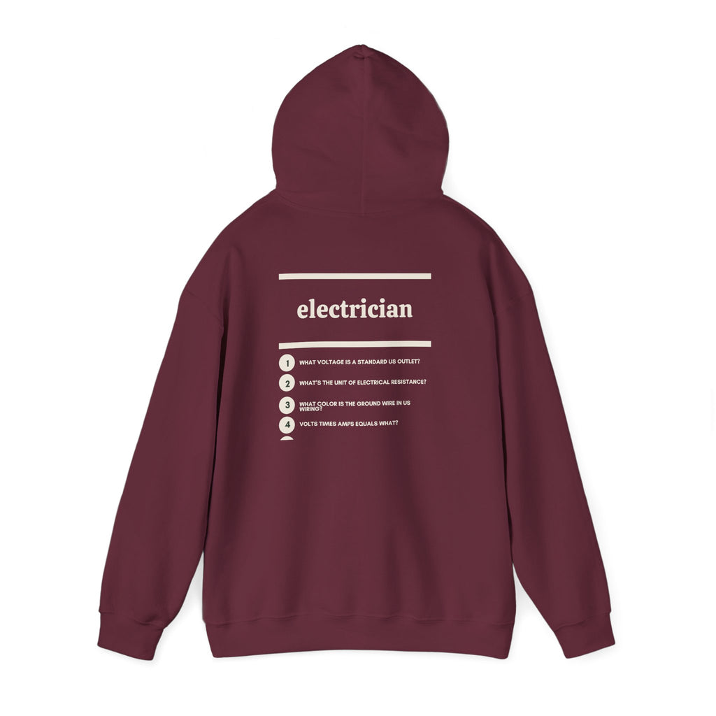 Electrician Work Hoodie