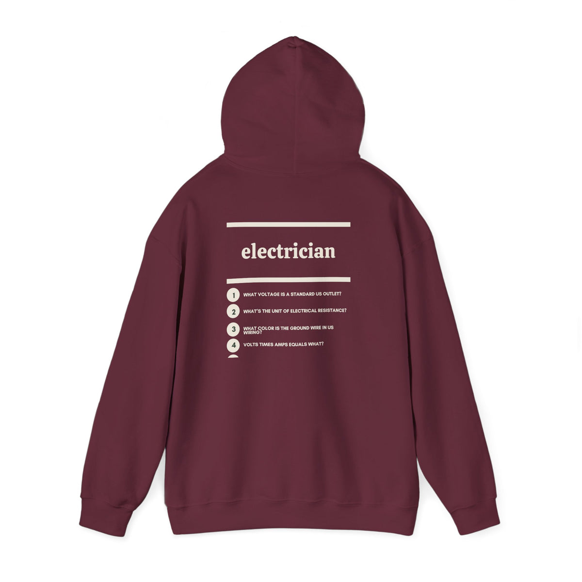 Electrician Work Hoodie