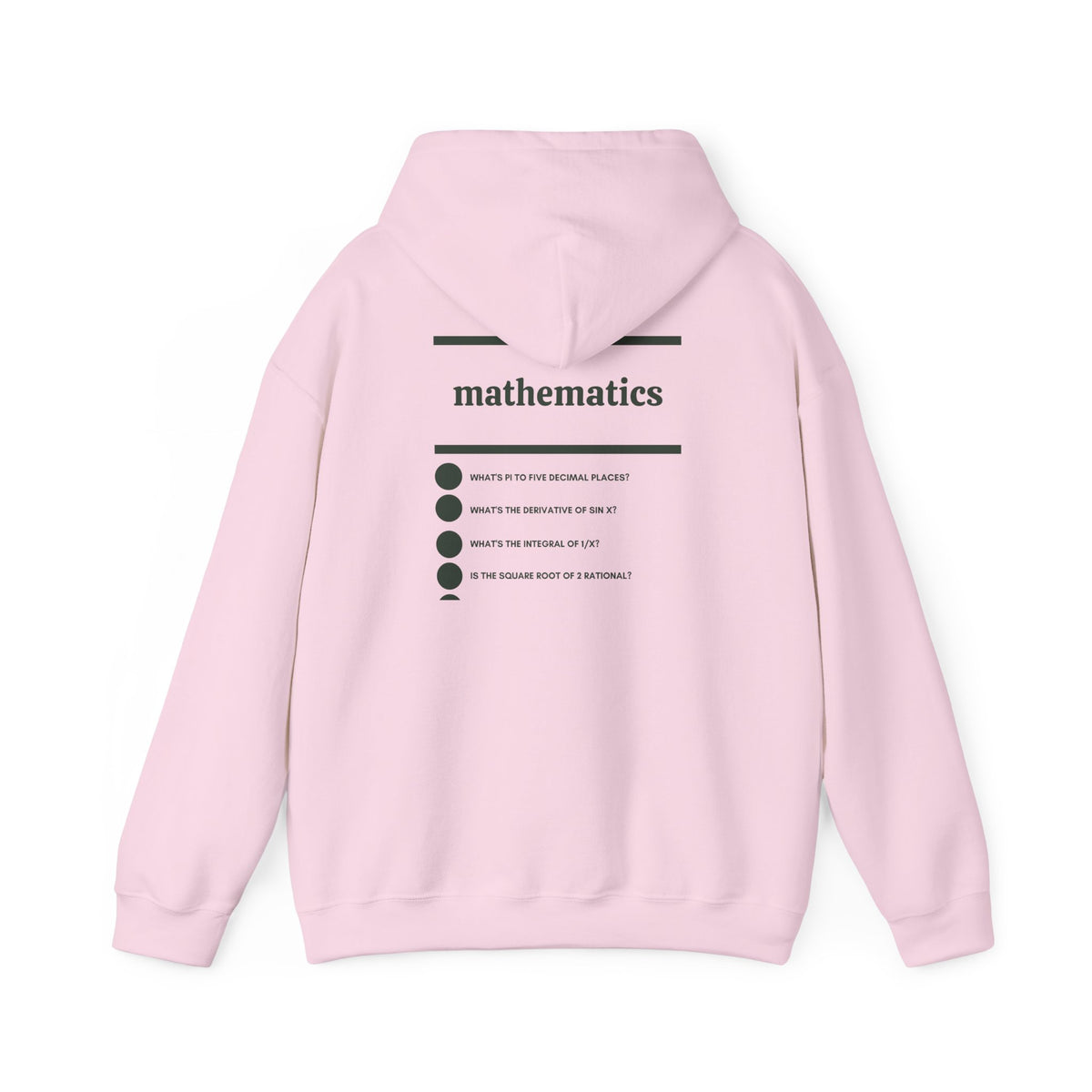 Mathematics Major Hoodie