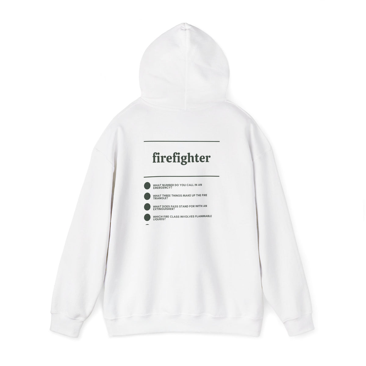 Firefighter Work Hoodie