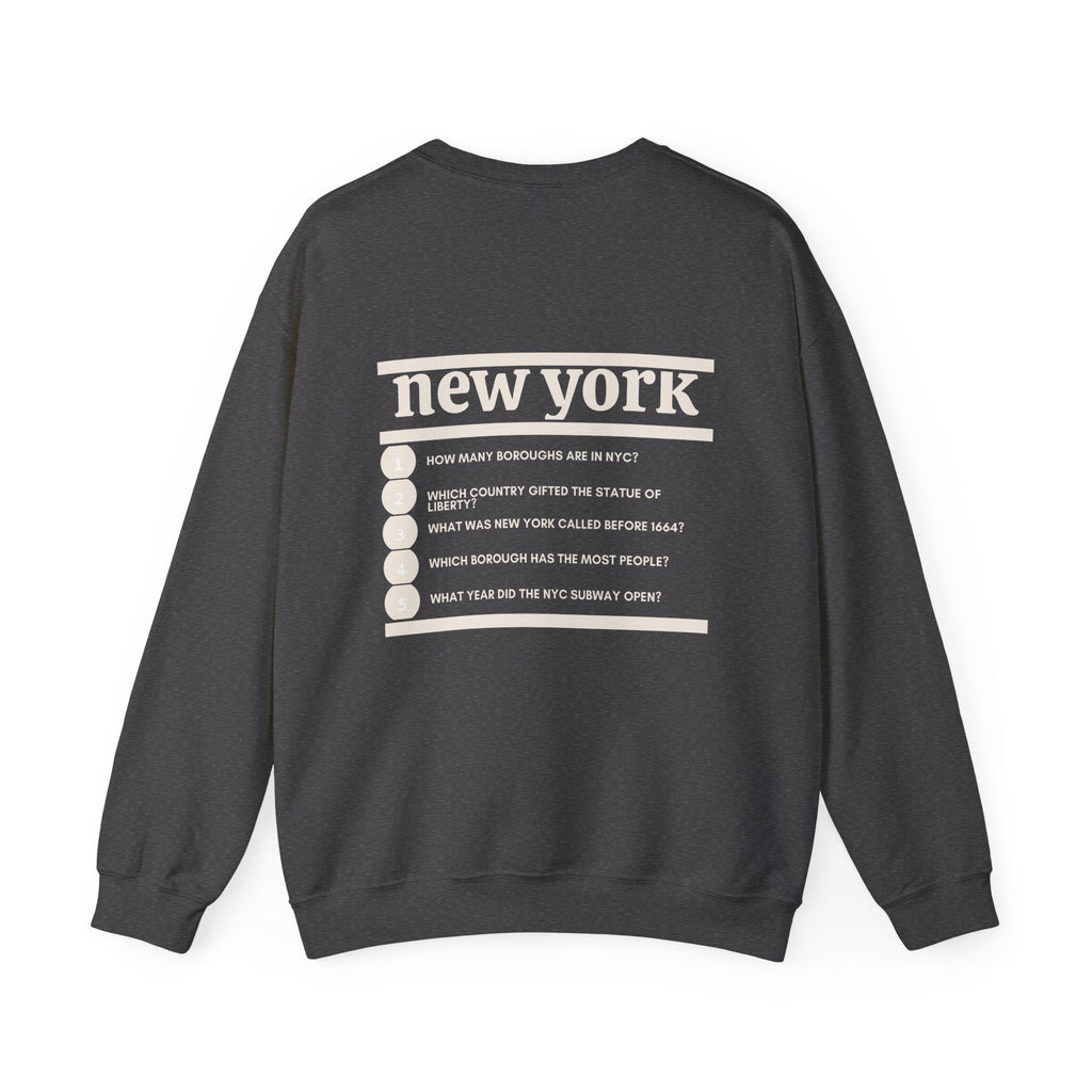 New York Crewneck – Where Are You From?