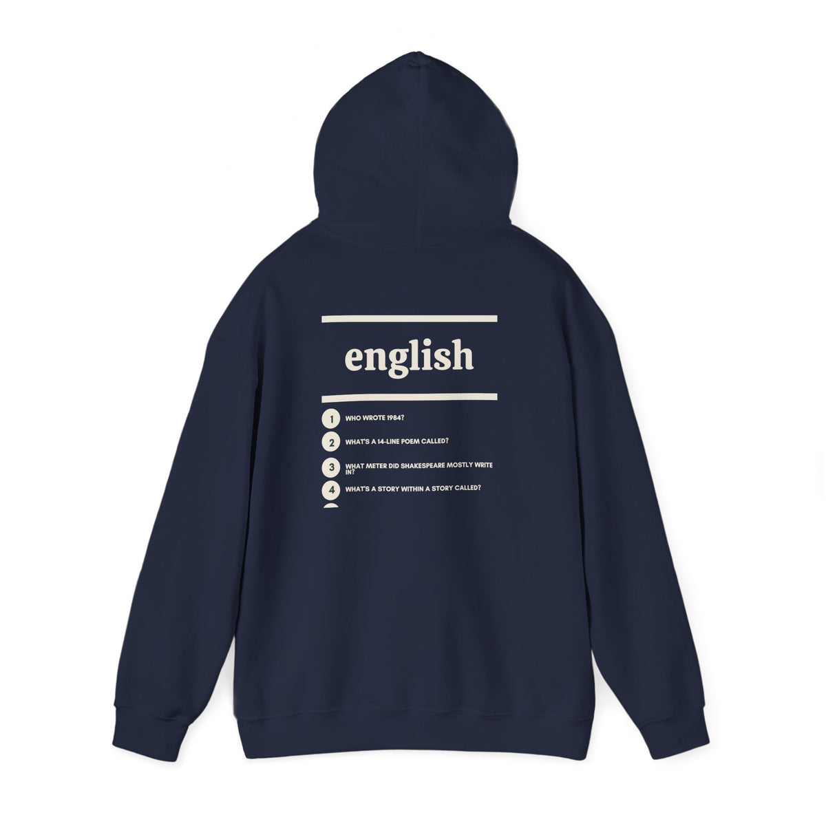 English Major Hoodie