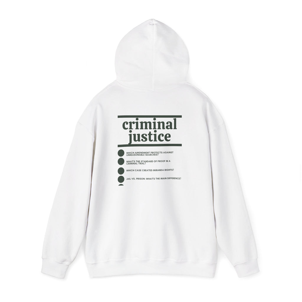 Criminal Justice Major Hoodie