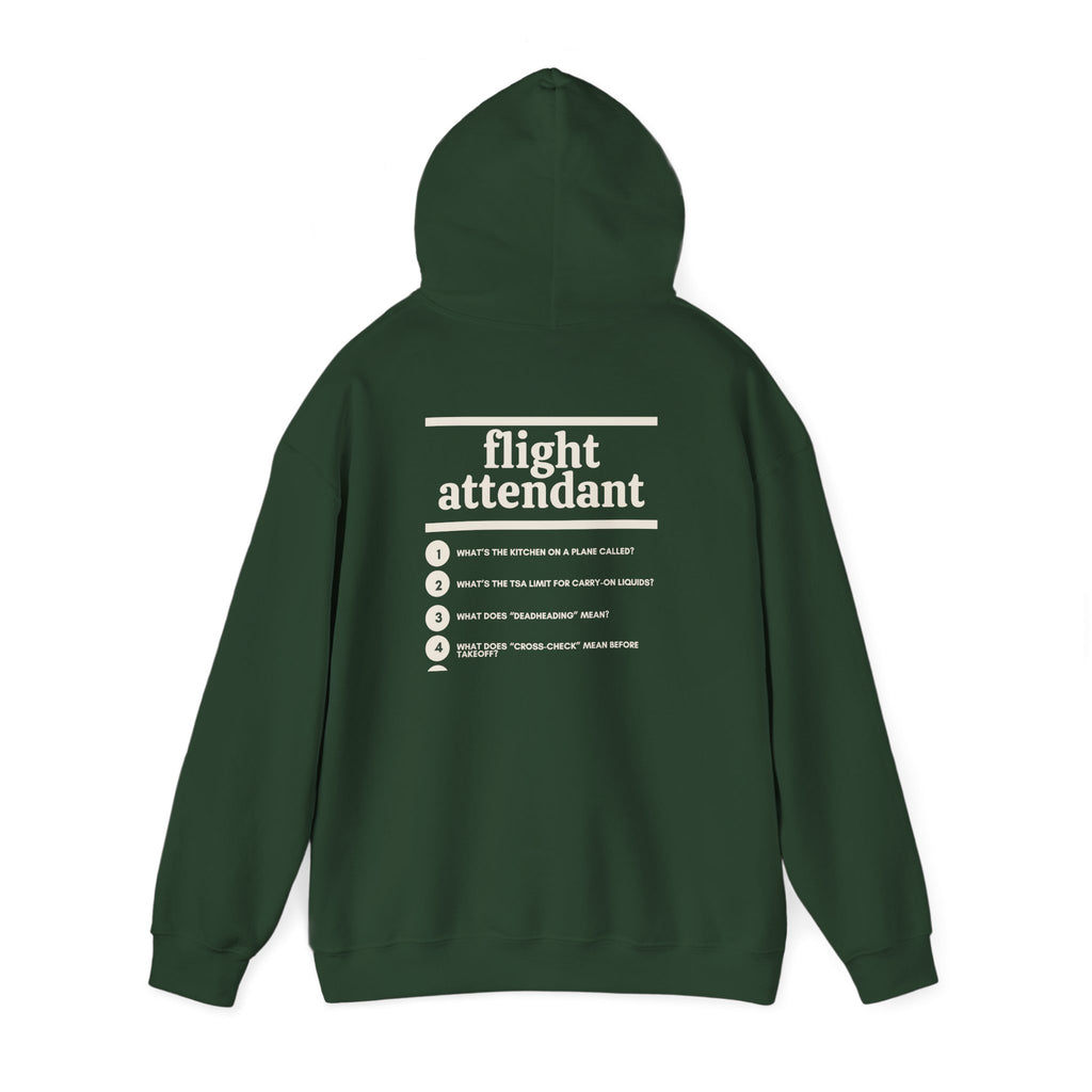 Flight Attendant Work Hoodie