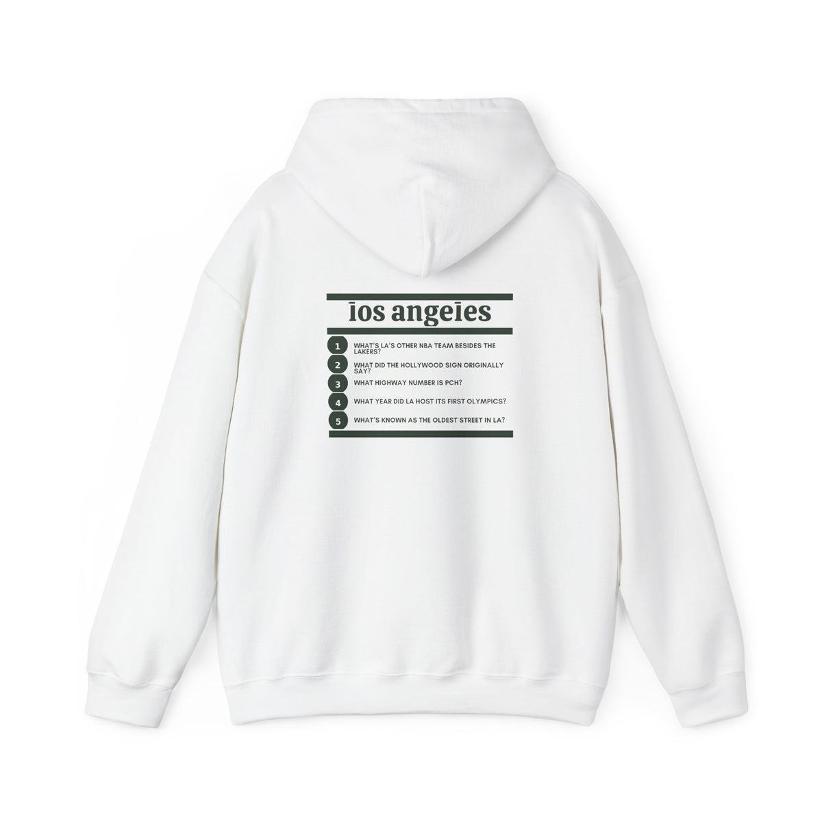 Los Angeles Hoodie – Where Are You From?