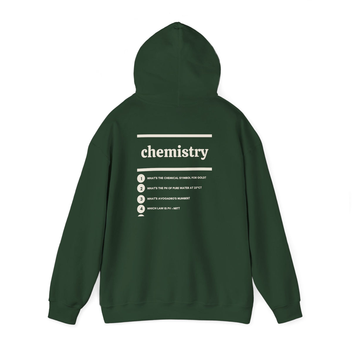 Chemistry Major Hoodie
