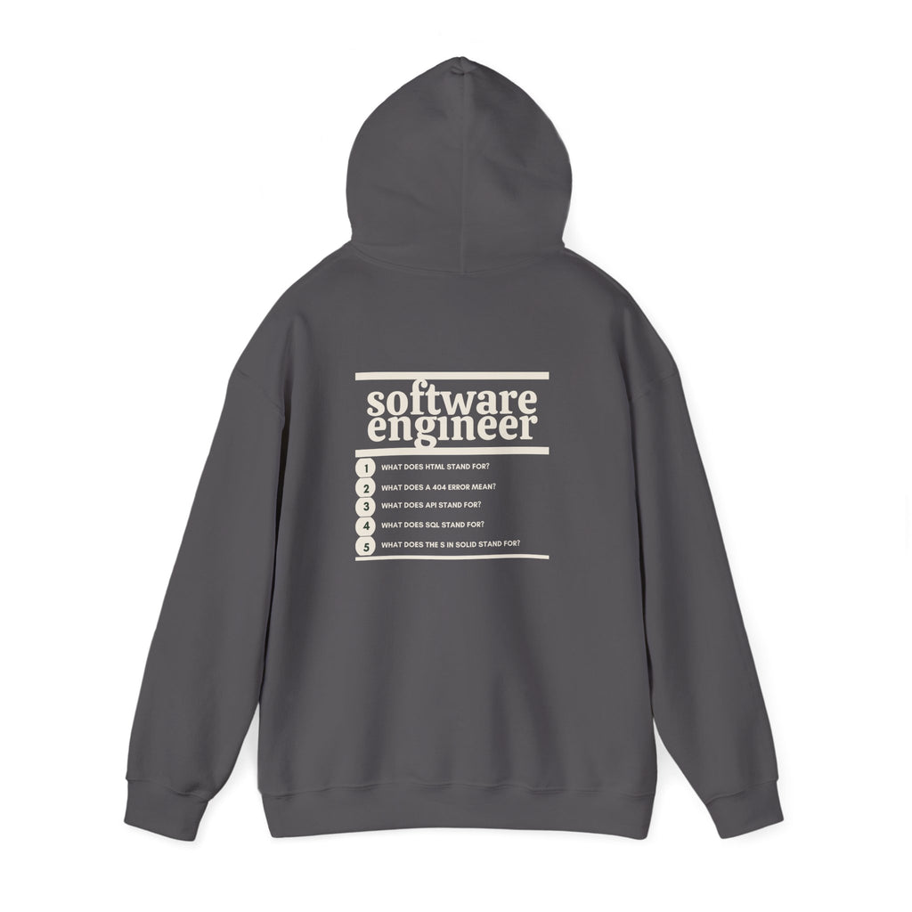 Software Engineer Work Hoodie