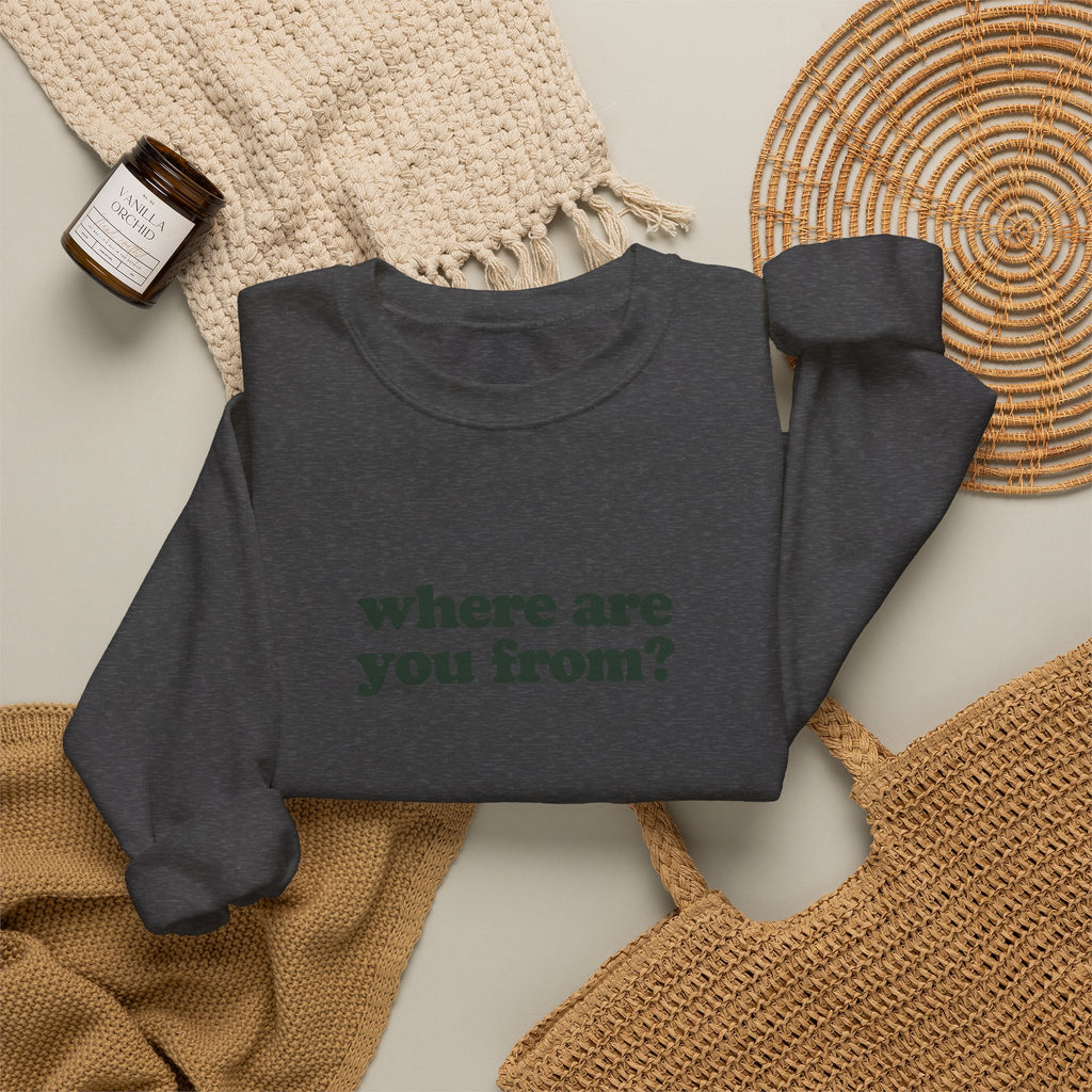 New York Crewneck – Where Are You From?