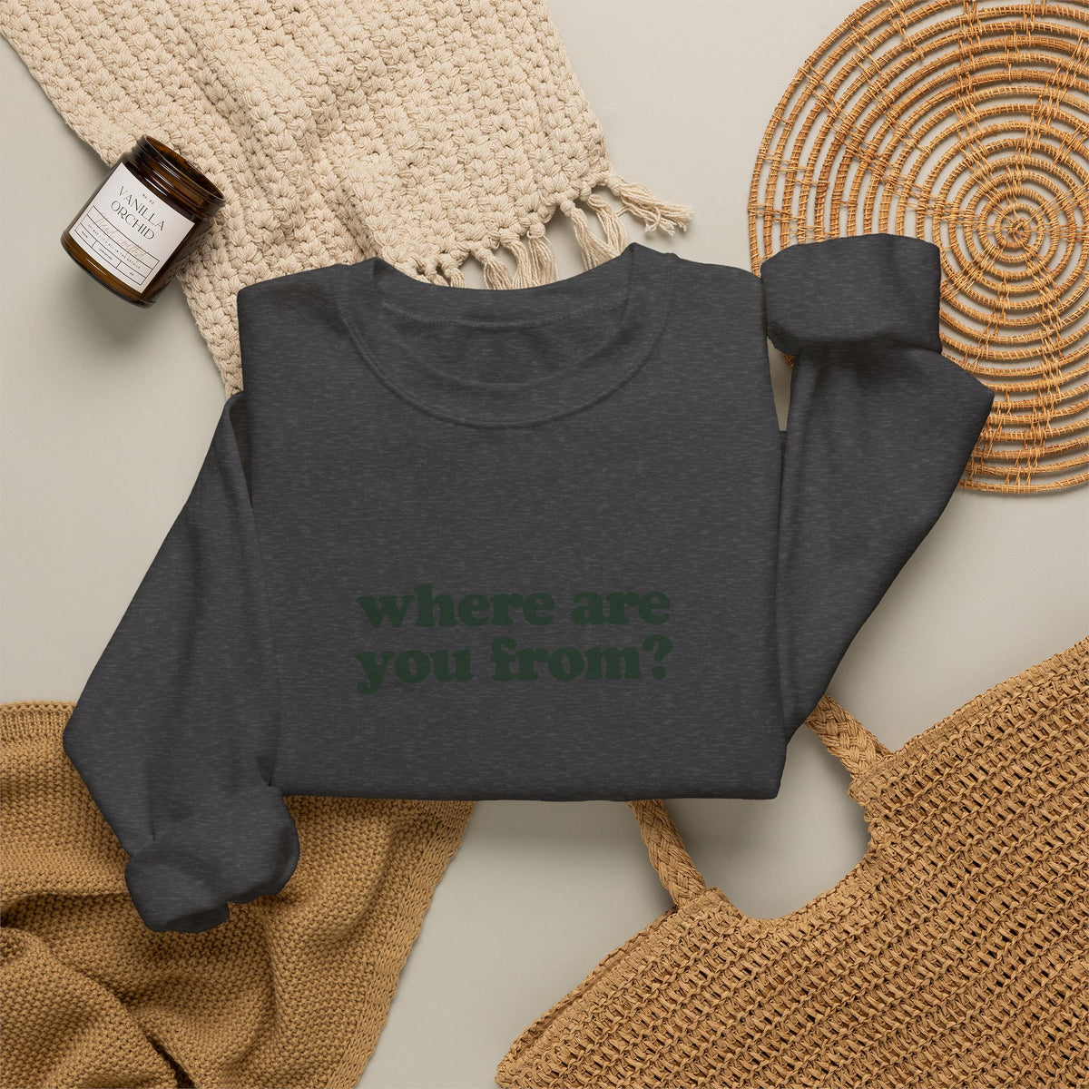 New York Crewneck – Where Are You From?