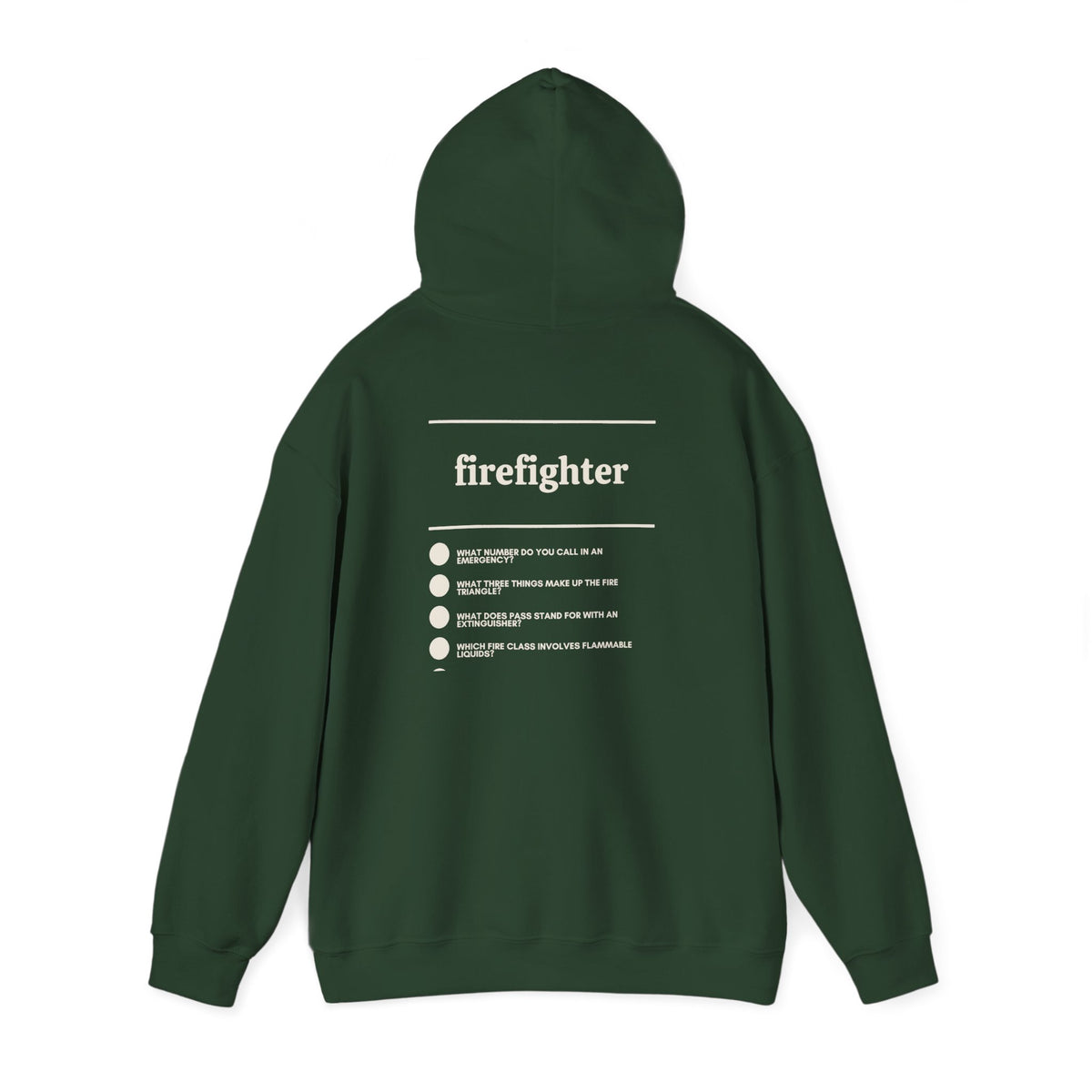 Firefighter Work Hoodie