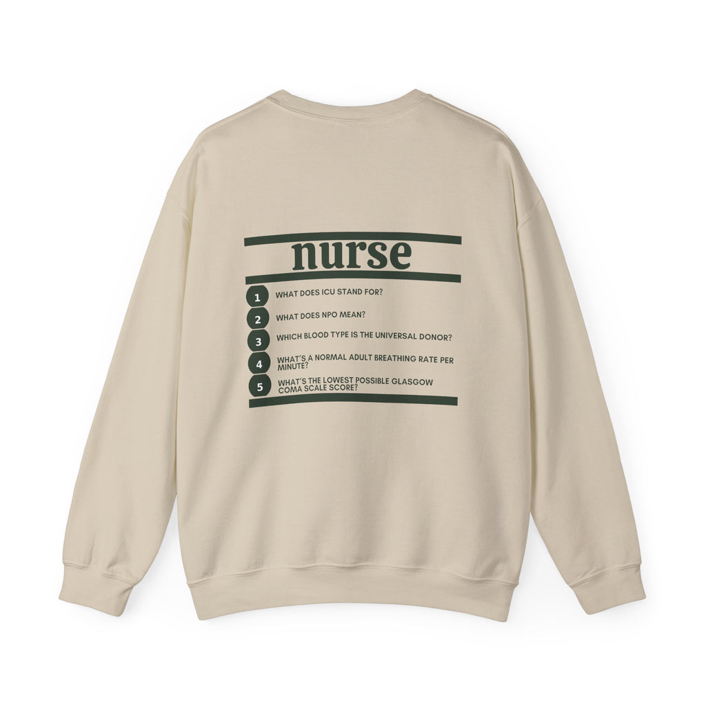 Nurse Work Crewneck