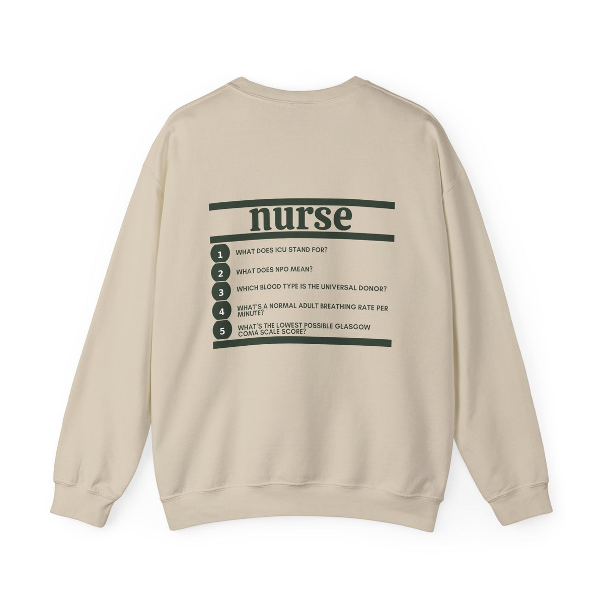 Nurse Work Crewneck