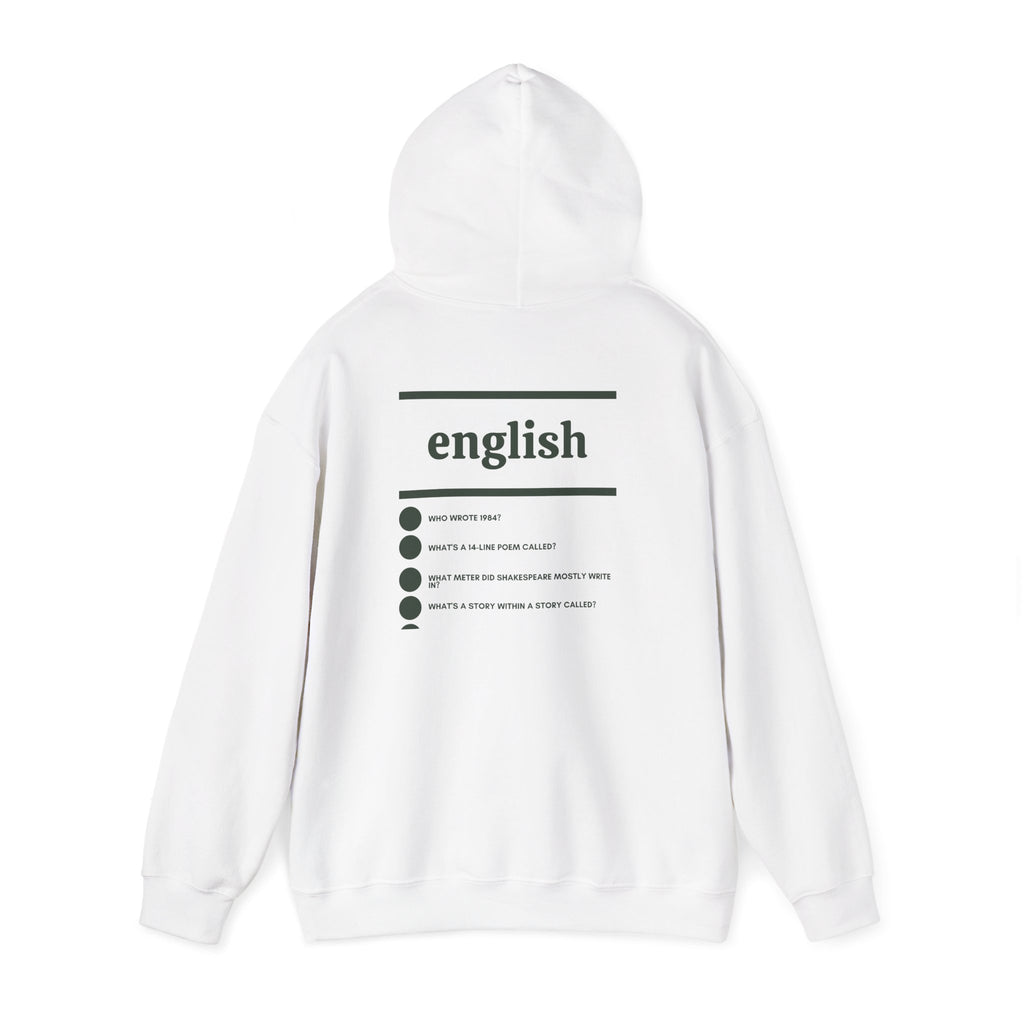 English Major Hoodie