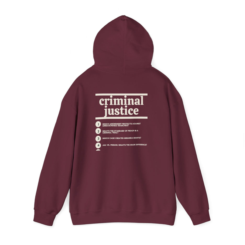 Criminal Justice Major Hoodie
