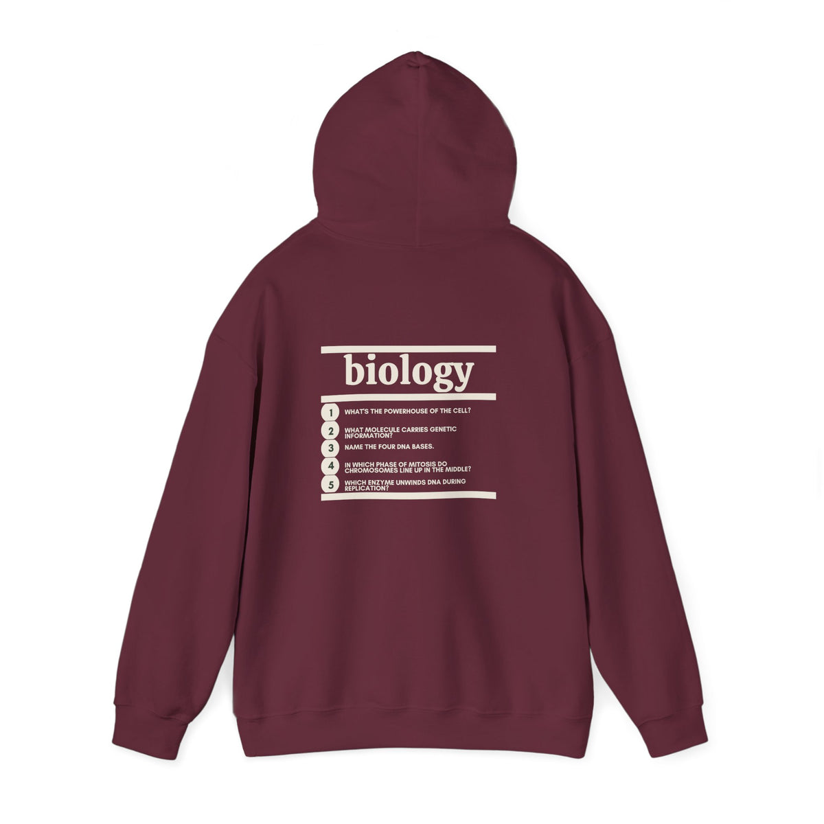 Biology Major Hoodie