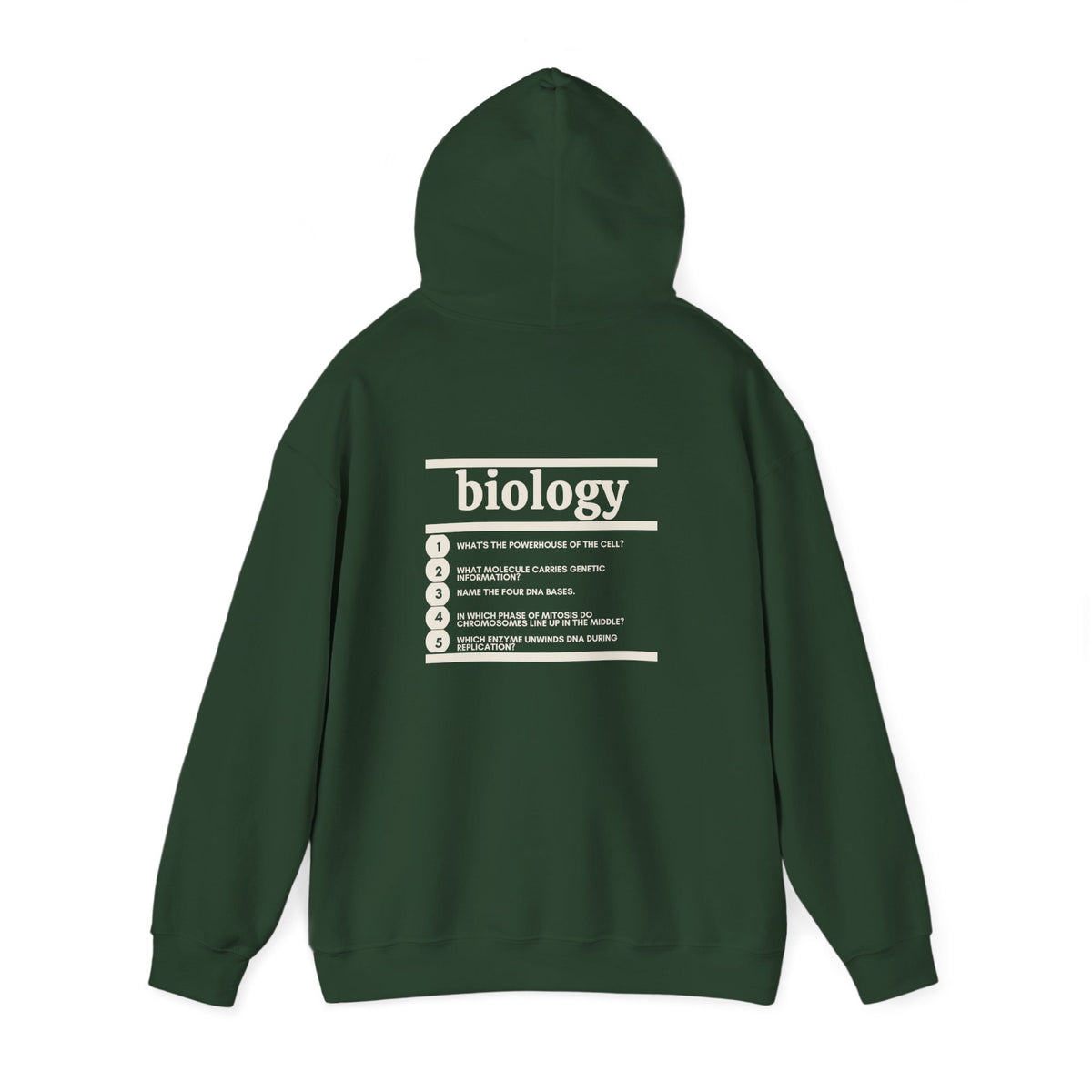 Biology Major Hoodie