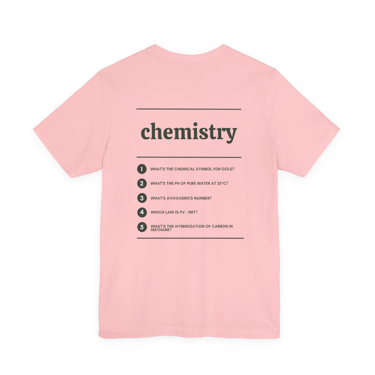 Chemistry Major T‑Shirt