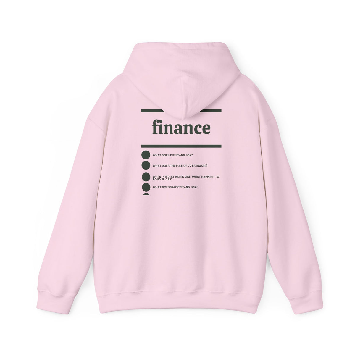 Finance Major Hoodie