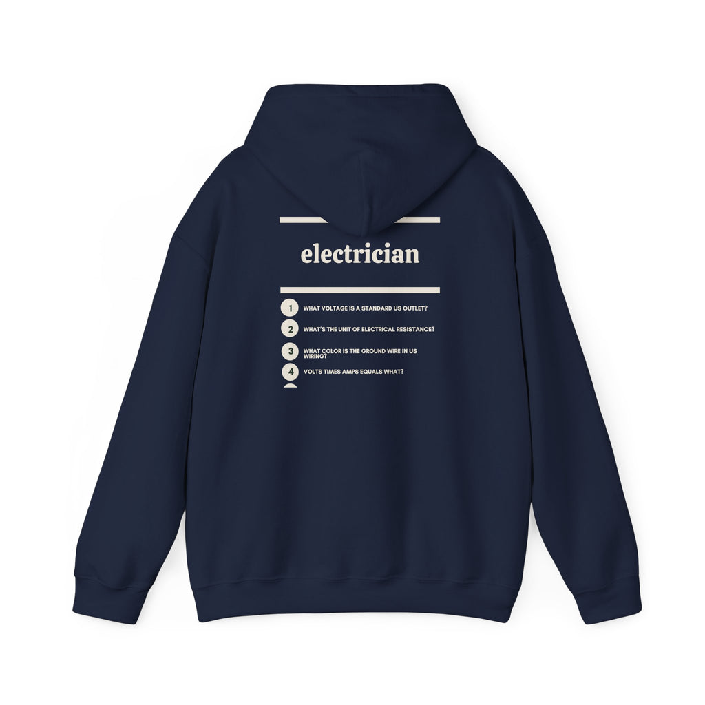 Electrician Work Hoodie
