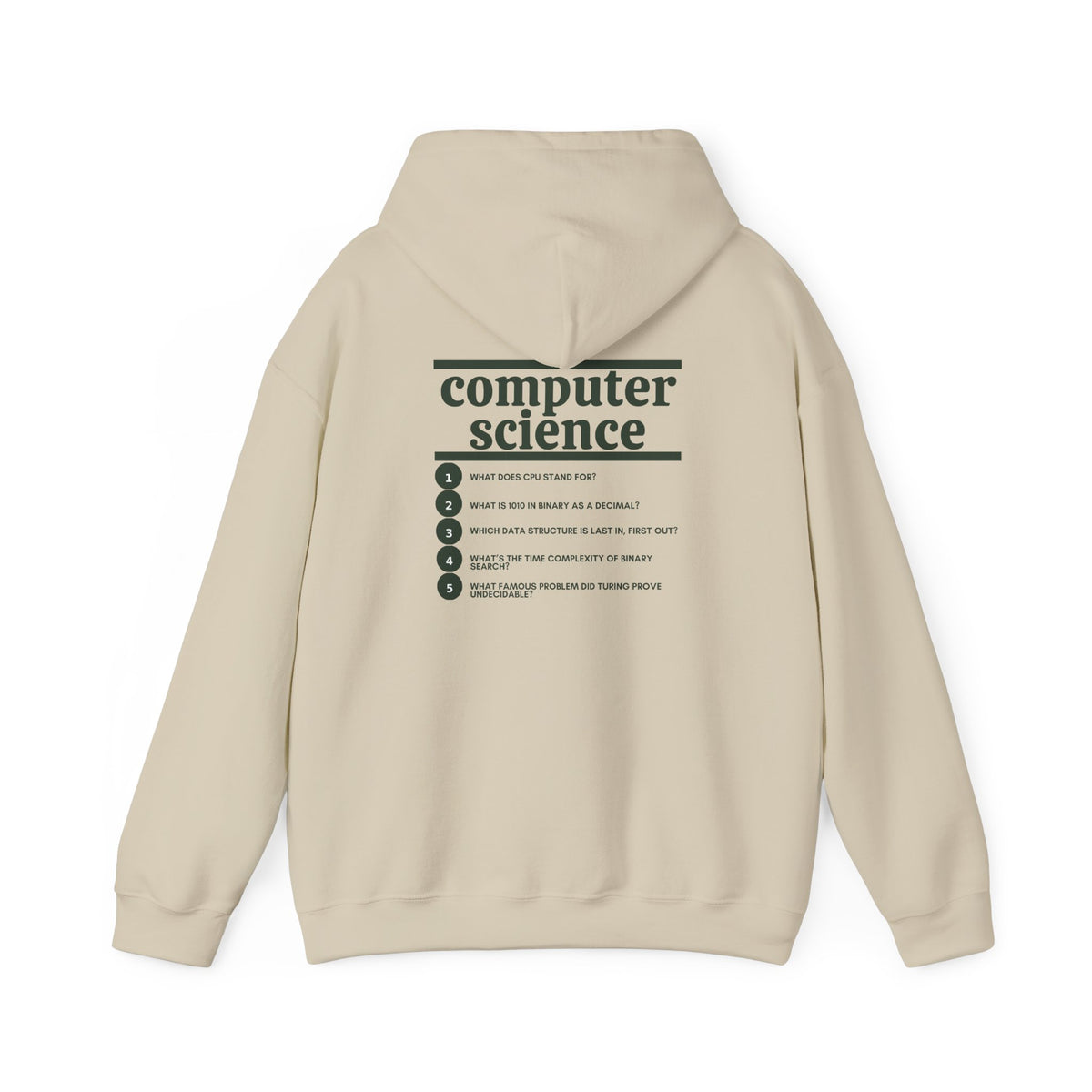 Computer Science Major Hoodie