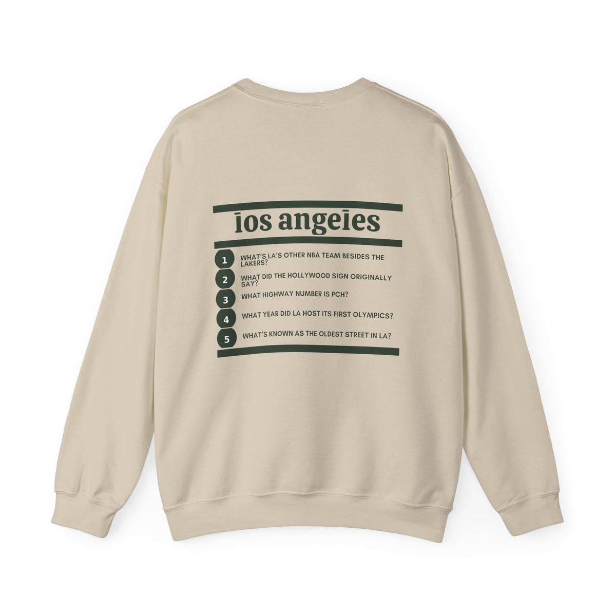 Los Angeles Crewneck – Where Are You From?