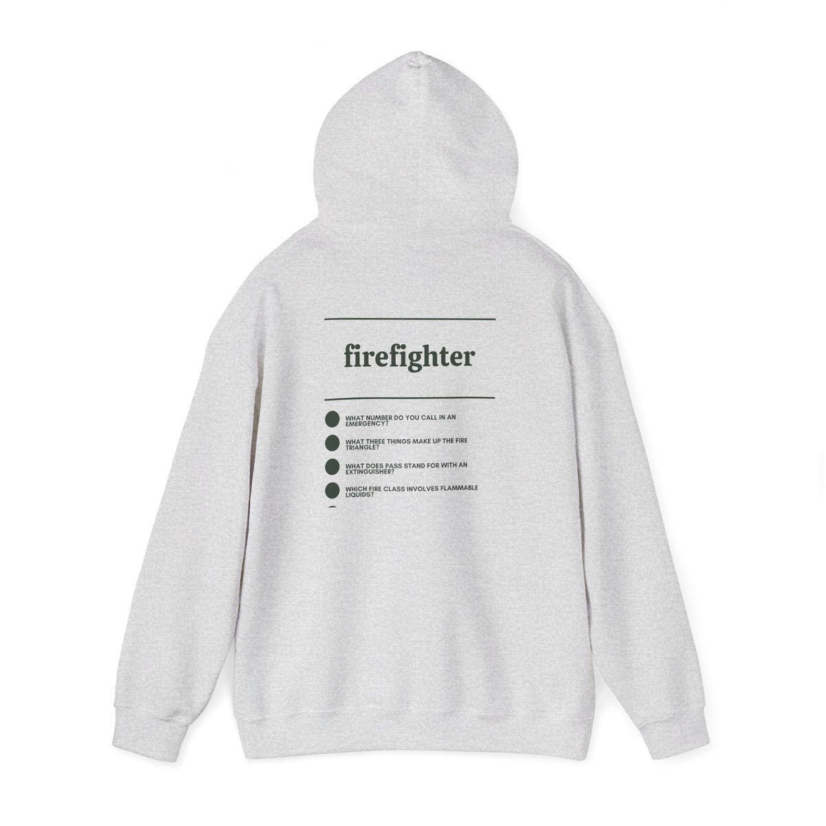 Firefighter Work Hoodie