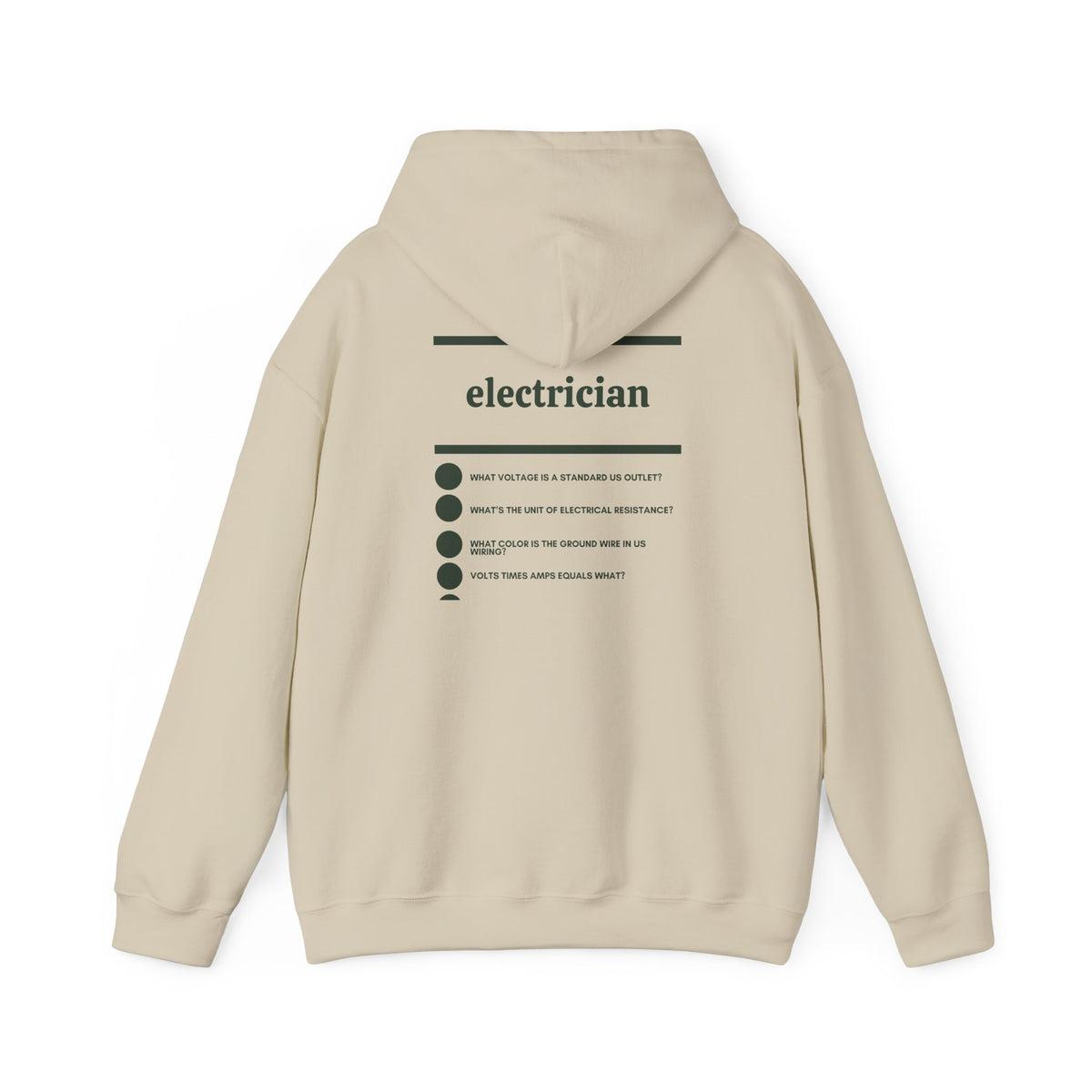 Electrician Work Hoodie