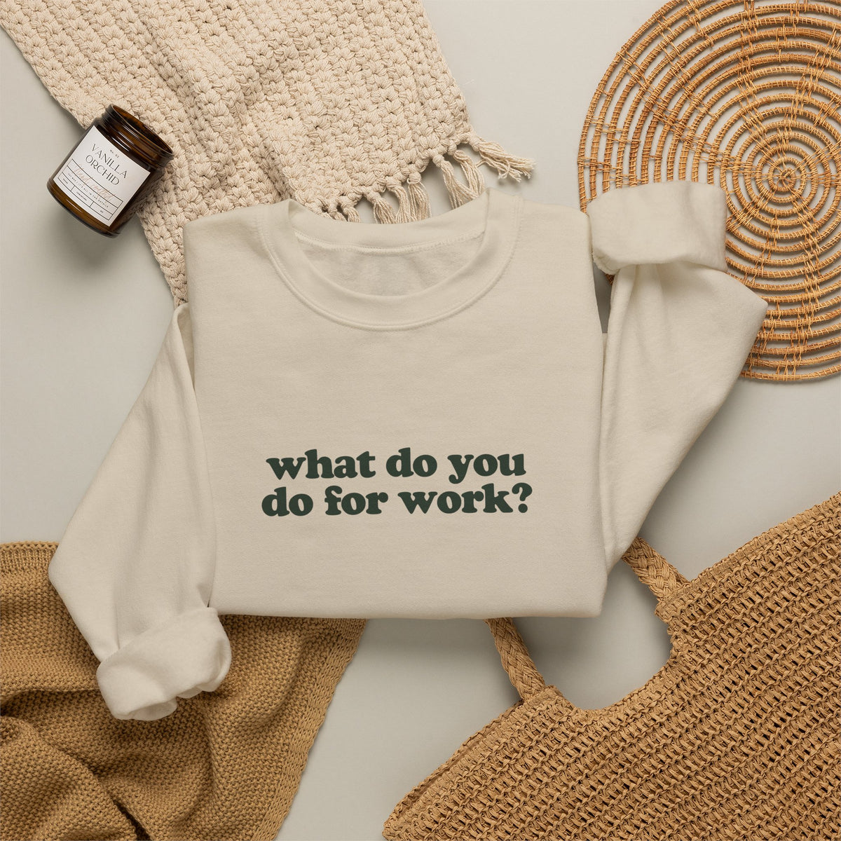 Nurse Work Crewneck